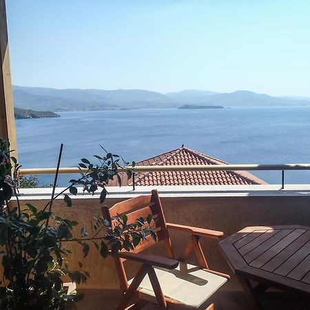 Villa Grand View Rhea à Mithimna Extérieur photo