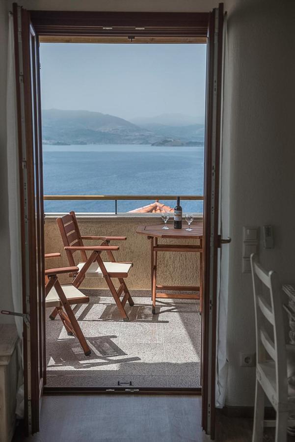 Villa Grand View Rhea à Mithimna Extérieur photo